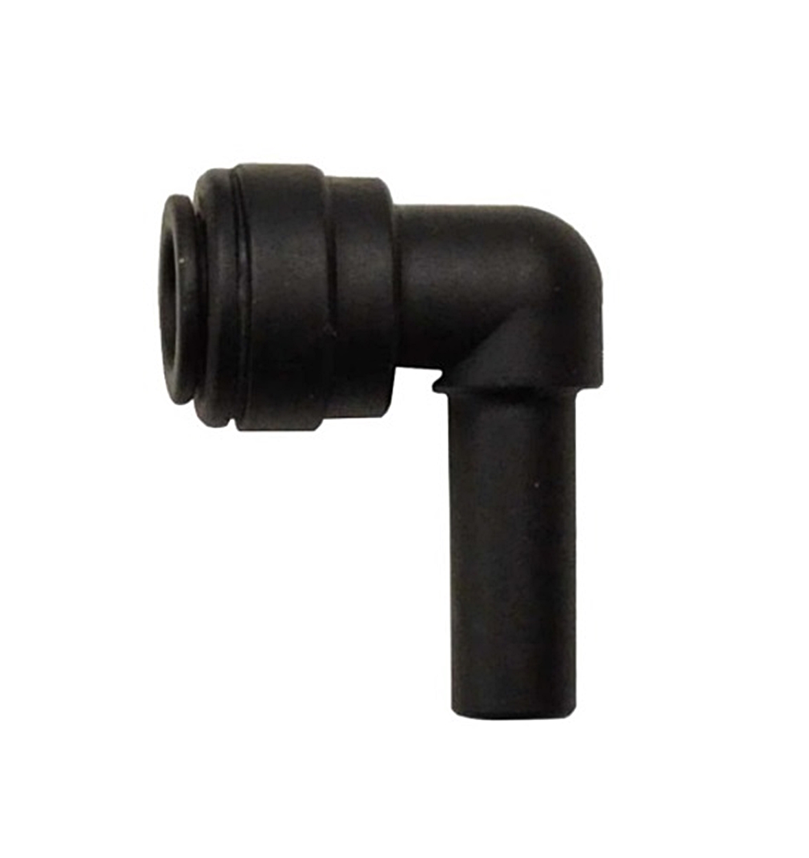 (image for) John Guest PP221208W Plug-in Elbow 1/4 Tube x 3/8 Stem (10) BLK - Click Image to Close